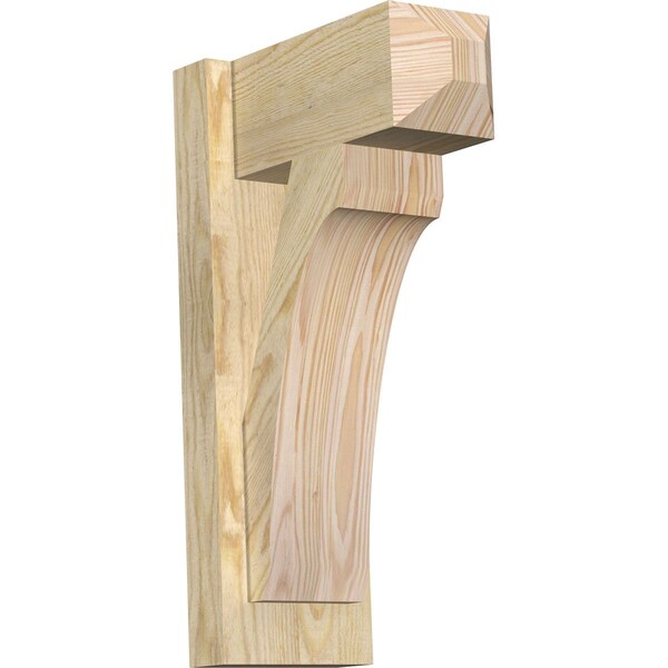 Ekena Millwork Legacy Craftsman Rough Sawn Outlooker, Douglas Fir, 6"W x 12"D x 20"H OUT06X12X20LEC04RDF - main